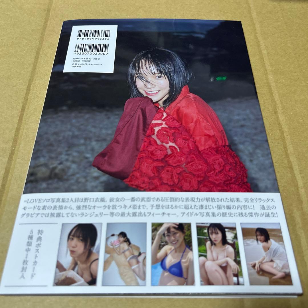 君にしか教えない 野口衣織　ファースト写真集