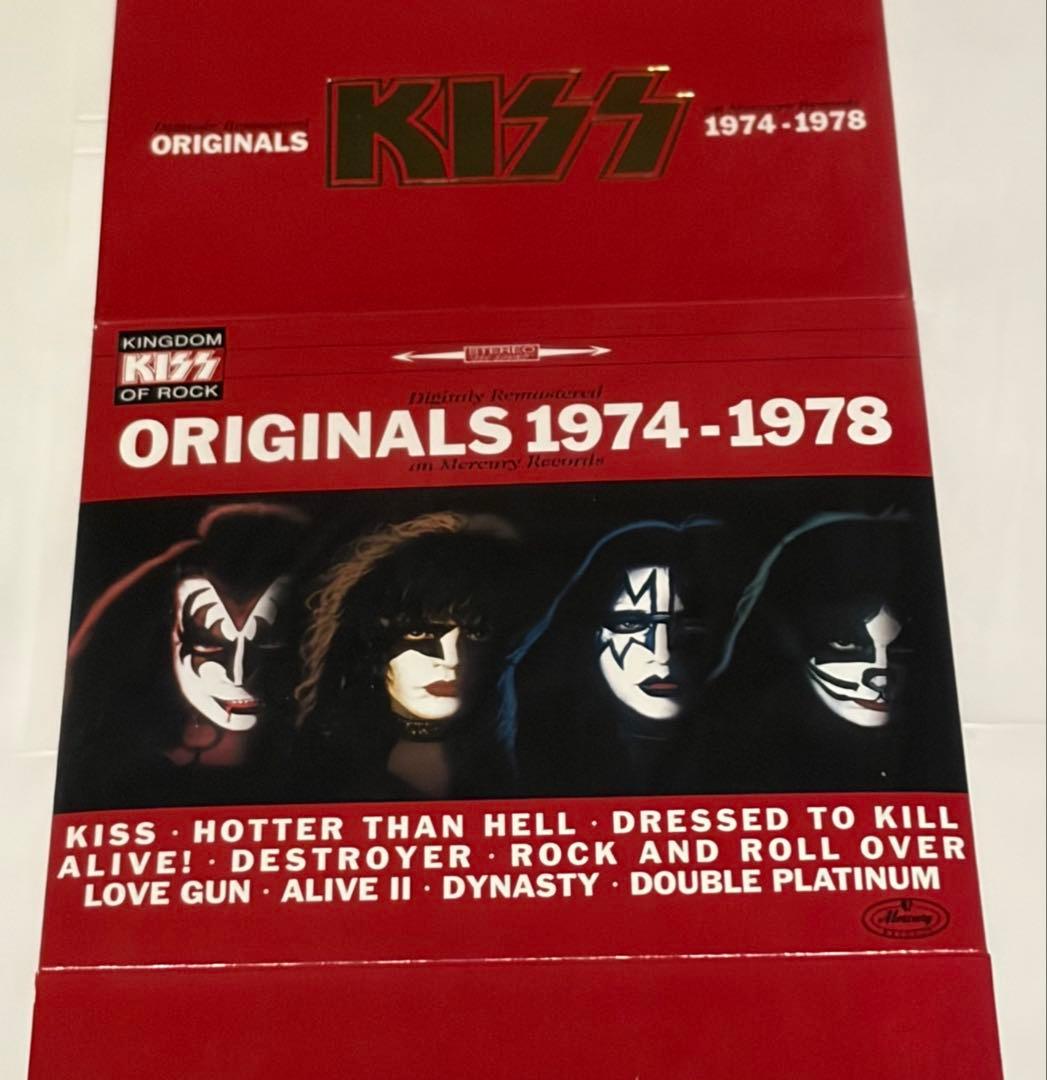 KISS オリジナル1974-1978 シャッフルパック　ボックスのみ《当時物》