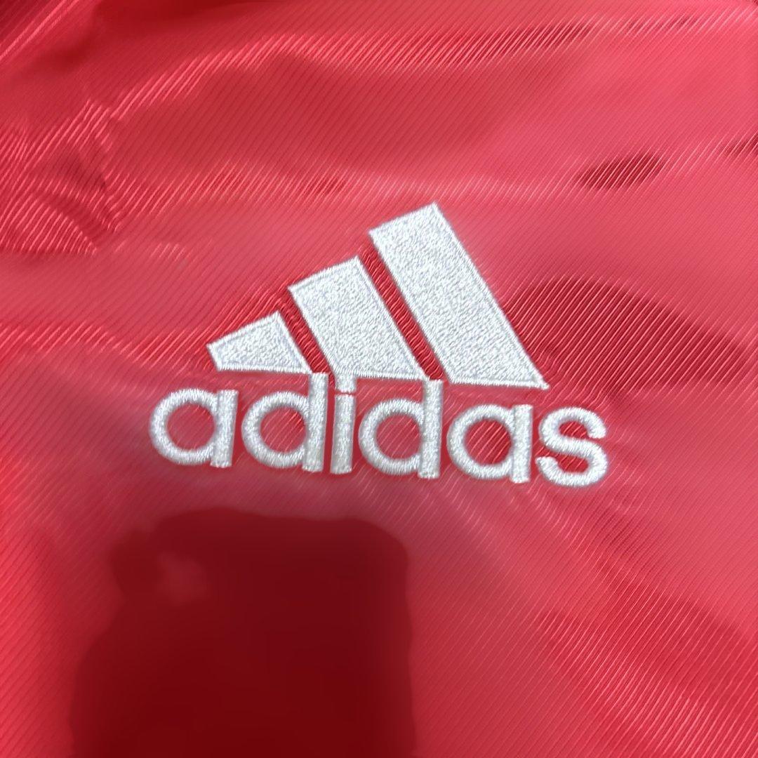 2枚セット 日本大学 ラグビー部　adidas 赤 ウォームアップウェア