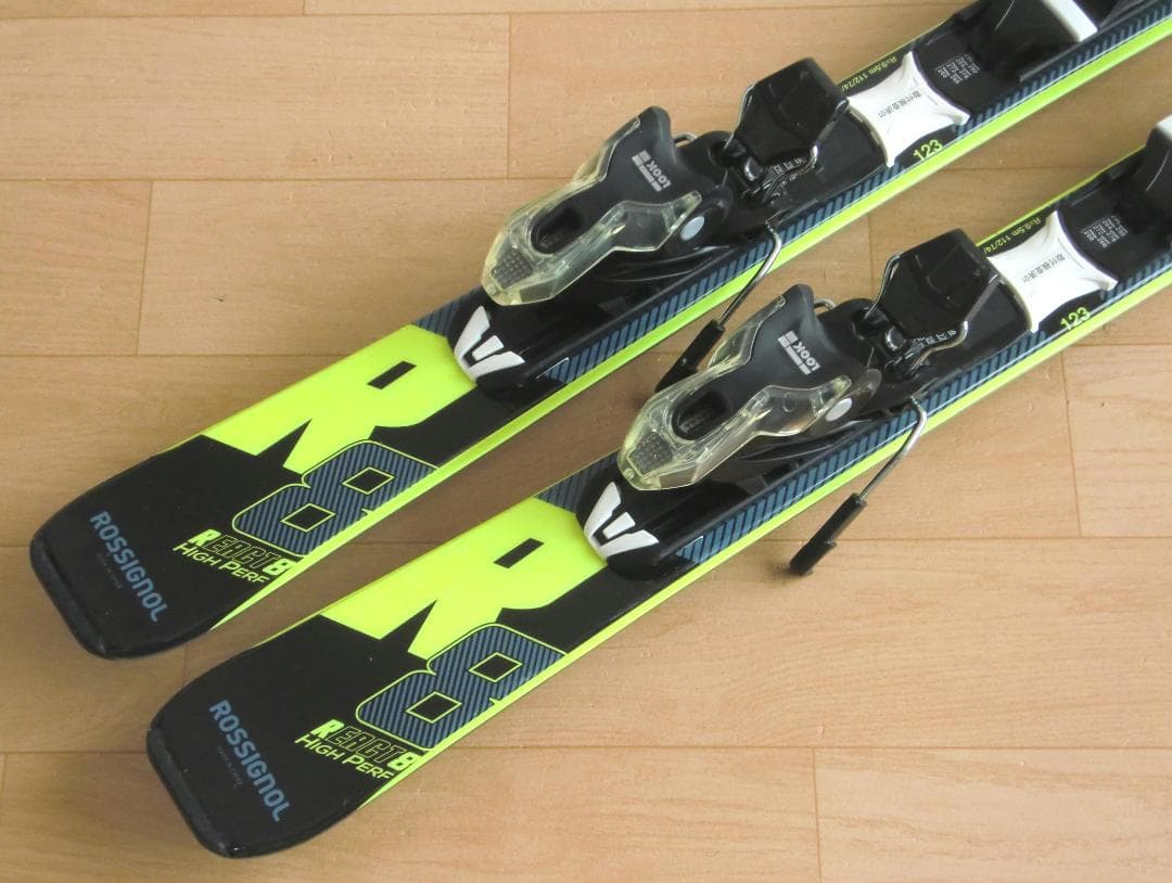 ■■送料無料■ロシニョール■REACT 8■ミッドスキー■123cm■メンテ付■