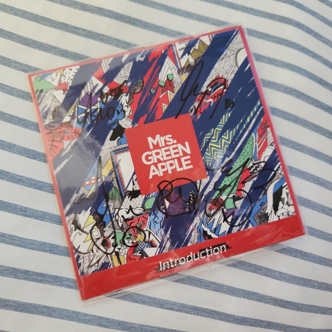 Mrs. GREEN APPLE Introduction サイン入り
