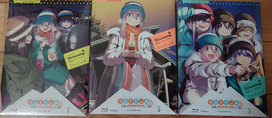 ゆるキャン△ season2 　Blu-ray全巻＆フリュー　特典ミニフィギュア