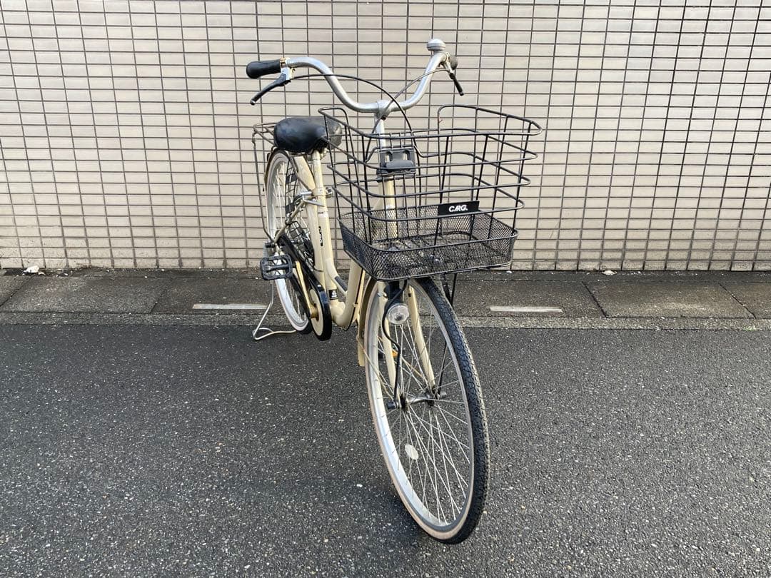 2021年4月購入 26インチ 軽快車 CARG RELAX カーグリラックス