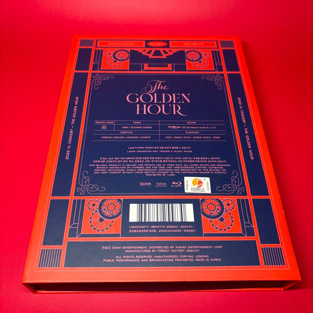 【Blu-ray】IU 2022 IU The Golden Hour アイユー