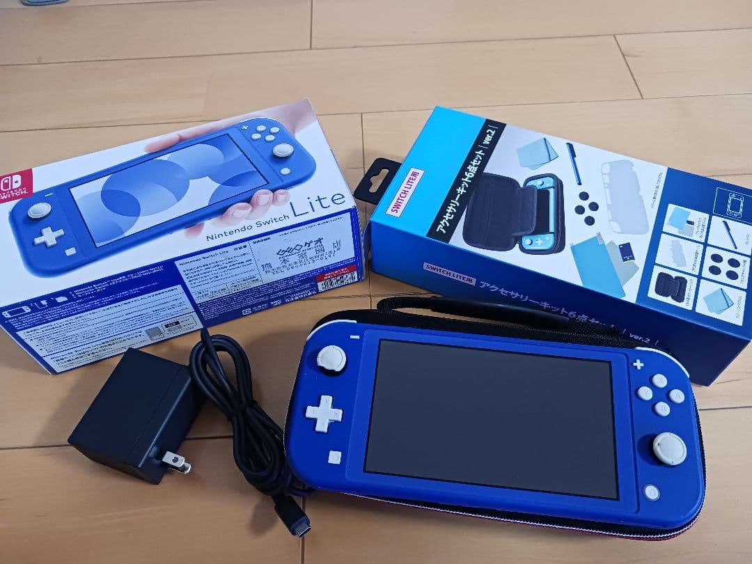 【ジャンク品】Nintendo Switch Lite　青