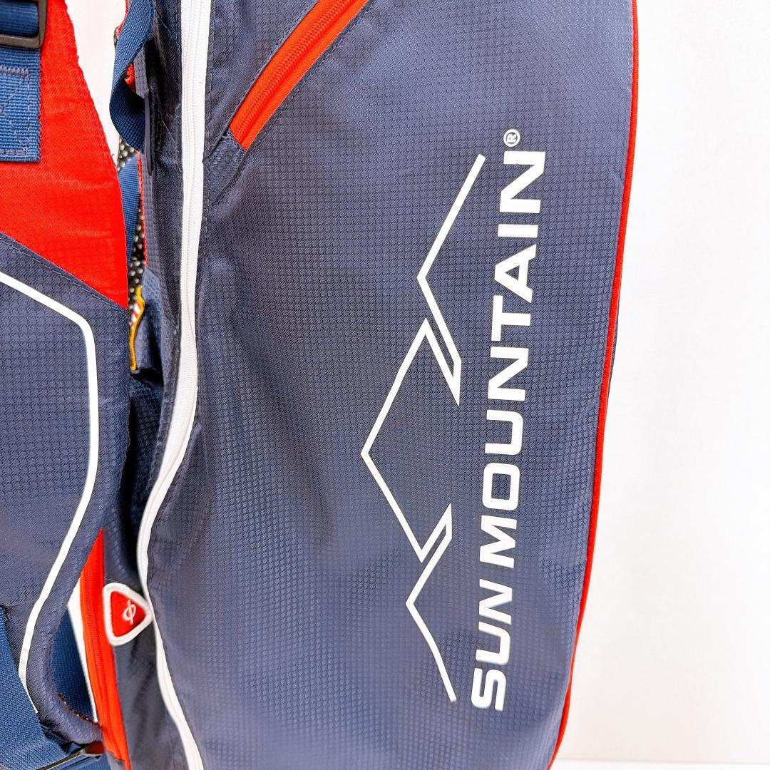 【良品】SUNMountain キャディーバッグ　スタンド付き