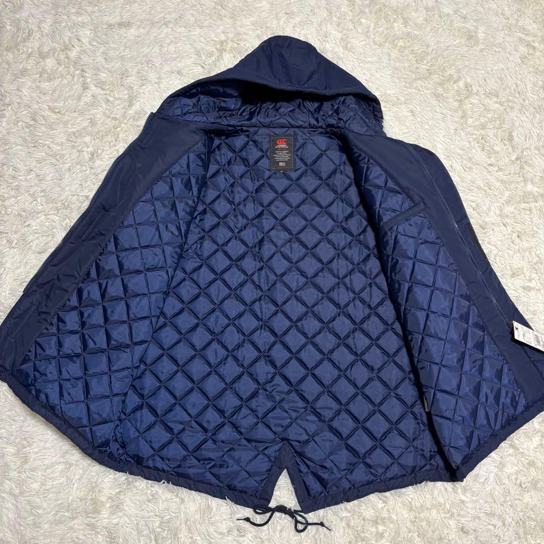 【タグ付き・未使用級】canterbury フード付きジャケット 3L ネイビー