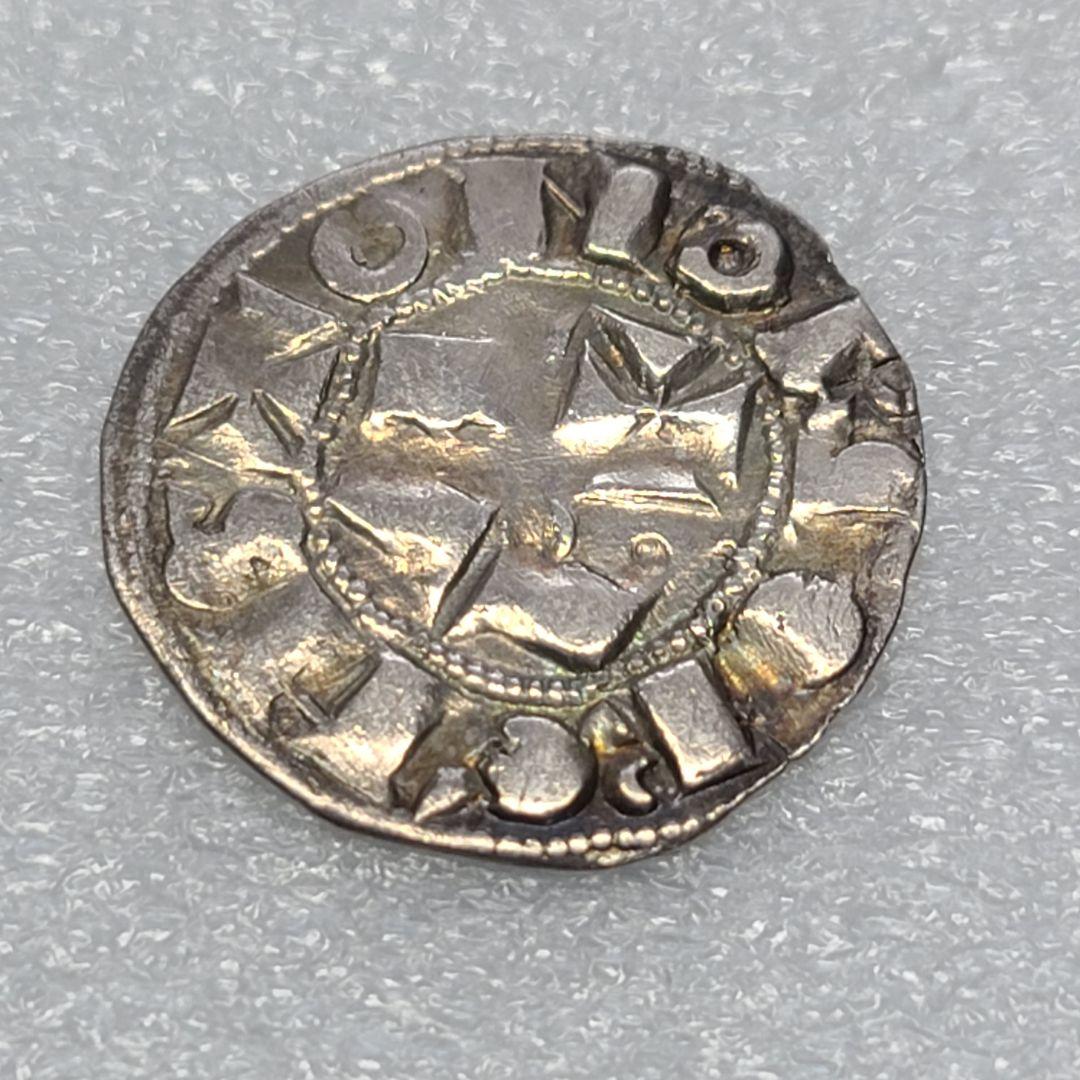 m*i様 4307. 中世ヨーロッパ時代 フランス ベアン領 ディナール銀貨