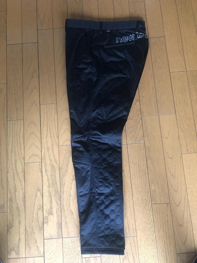 1*ゲ様 新品 ニューバランス ゴルフ ロングパンツ (裏マイクロフリース ）L