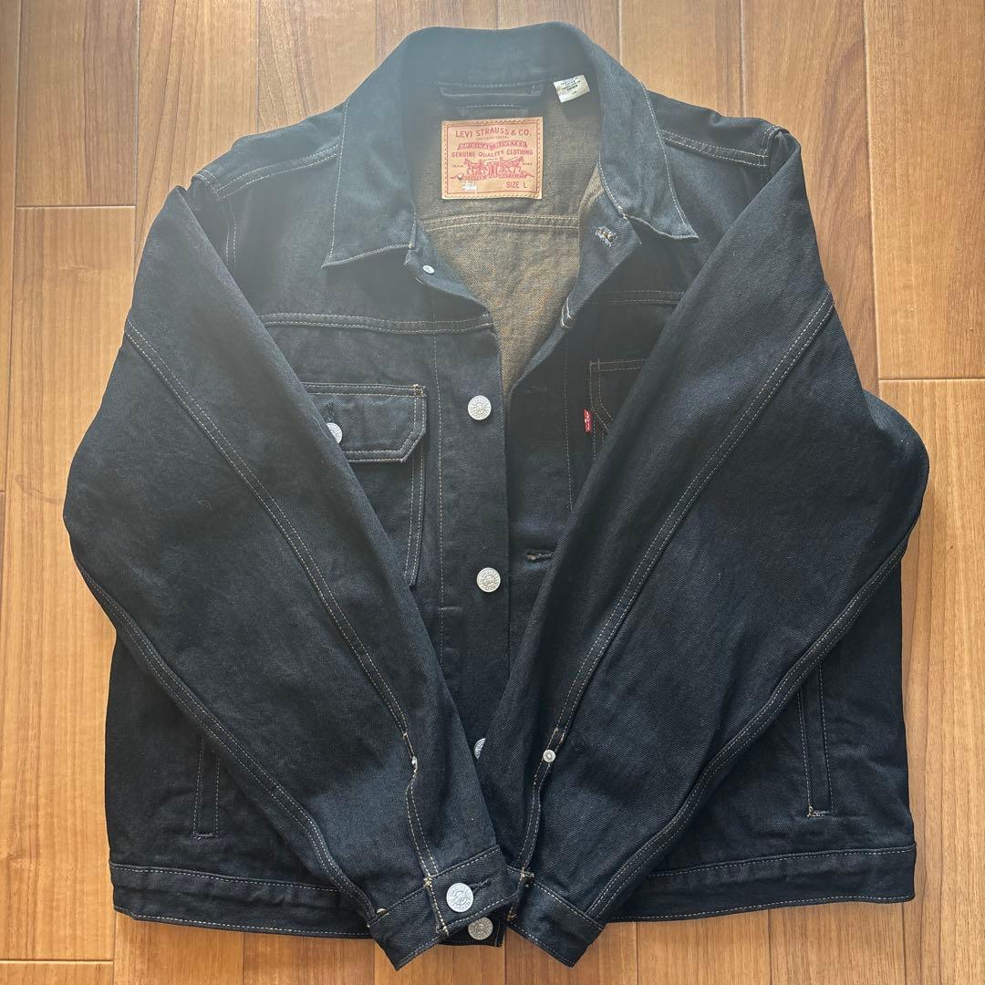 ゆうた‼️Levi's stussyデニムジャケット