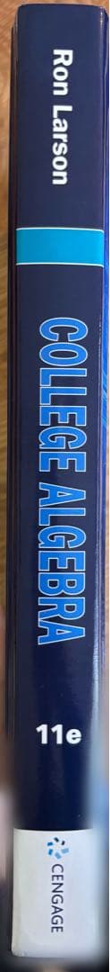 語学・辞書・学習参考書 COLLEGE ALGEBRA 11e Ron Larson