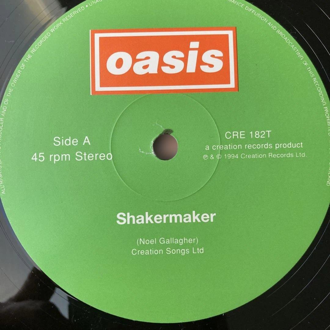 oasis shakermaker CRE 182T 1994 レコード UK