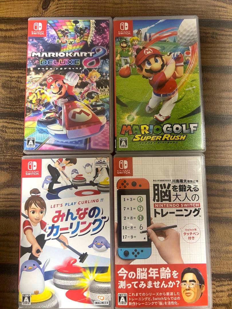 《バラ売り不可》Switchソフト　4点セット