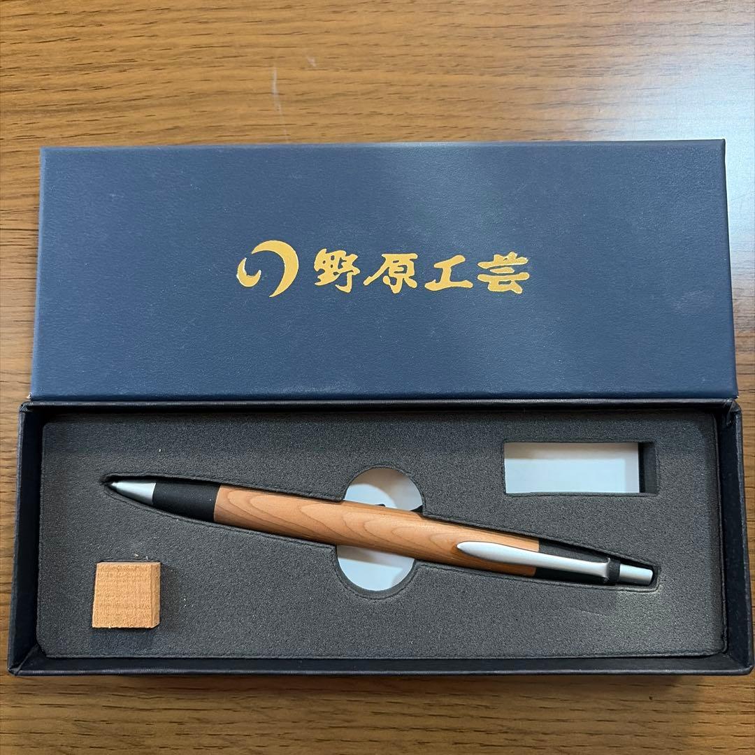 野原工芸 木製シャープペンシル　いちい (箱付き)旧型