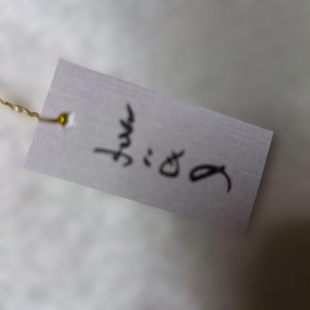 和装用バッグ 淡いクリーム 金色模様