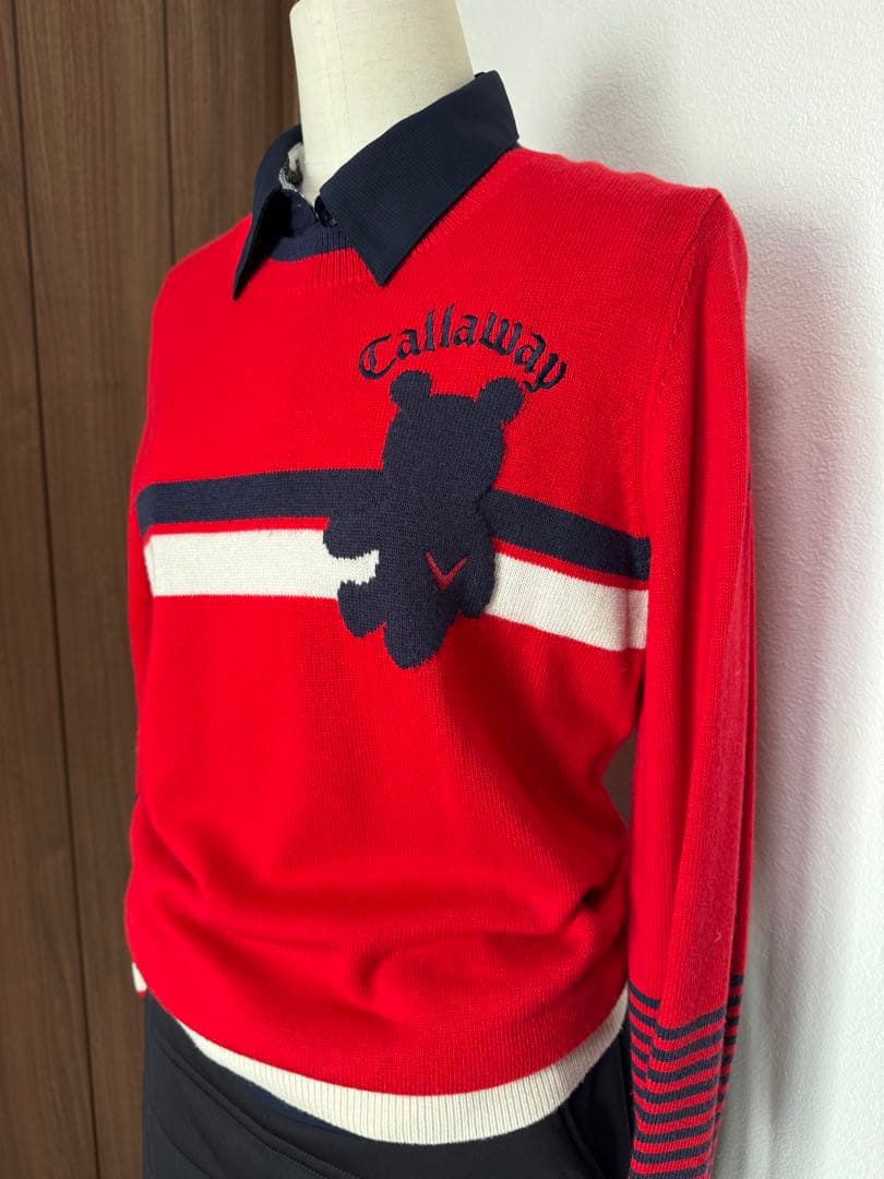 Callaway テディーベアニットセーター
