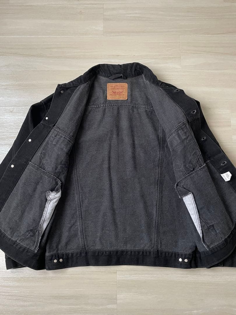 90s リーバイス USA製 70507-4159 Gジャン 黒 ブラック 美品