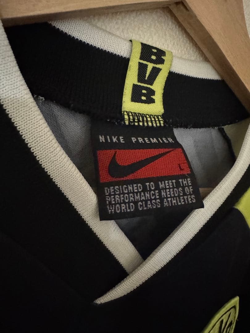 希少　美品 Nike ナイキ　ドルトムント 95/96 アウェイシャツ L
