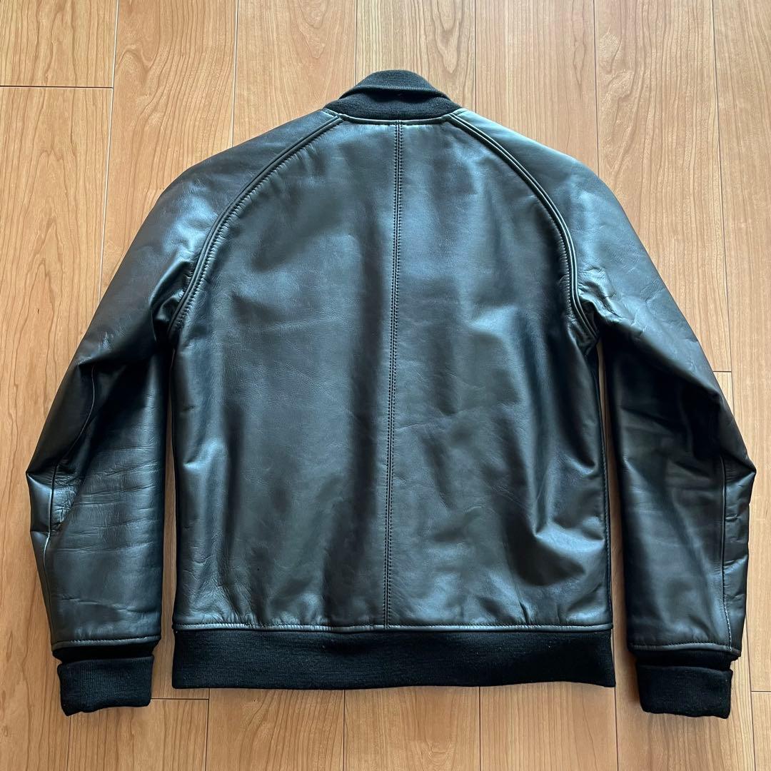 あいじ　Liugoo Leathers 本革ライダーススタジャン Ｍ