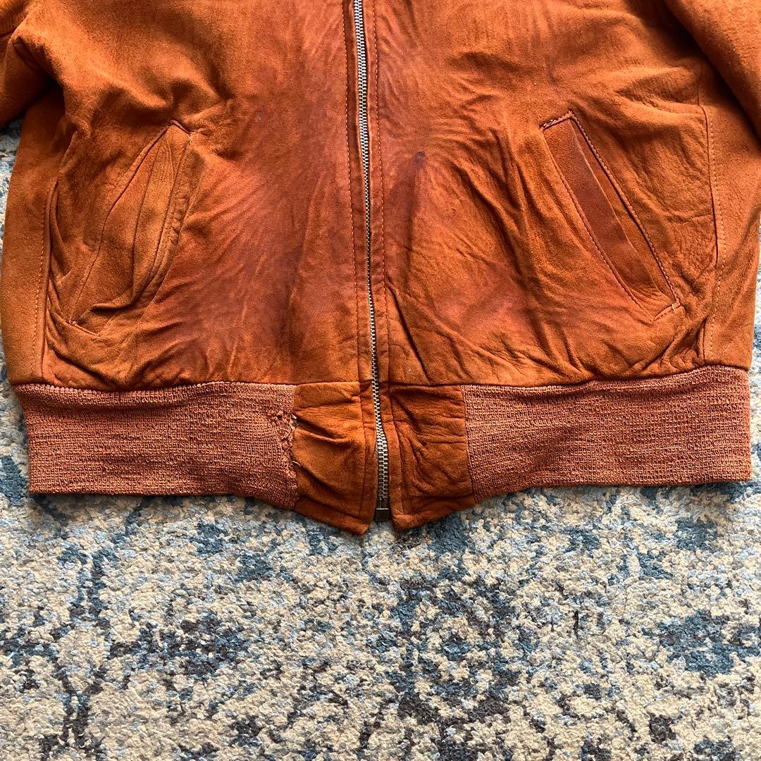 50s Grais ヌバック レザー スエード ジャケット ブルゾン 検 60s