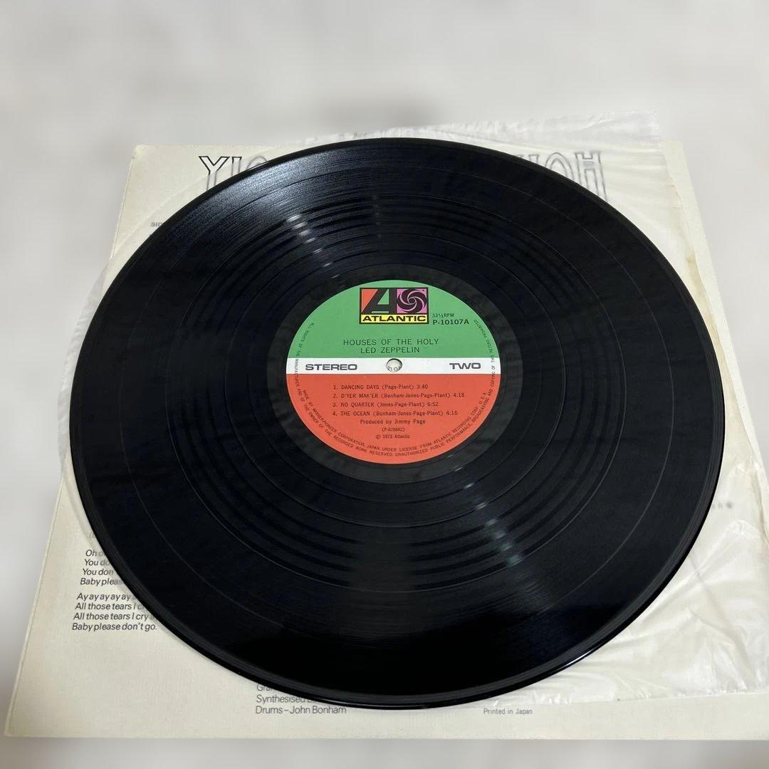 Led Zeppelin – 聖なる館 国内LP レコードP-10107A