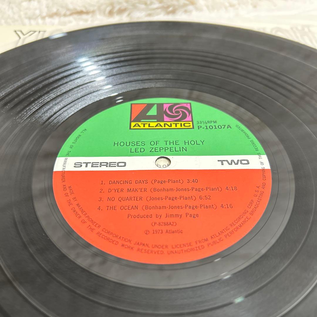 Led Zeppelin – 聖なる館 国内LP レコードP-10107A