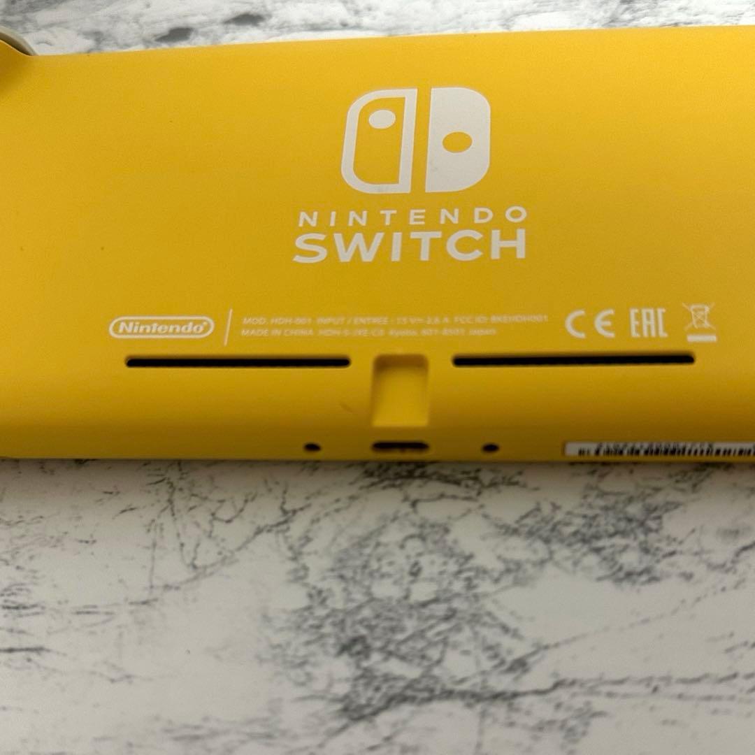 Nintendo Switch Lite イエロー 本体 液晶難あり 動作OK