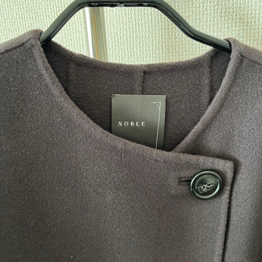 美品 NOBLE ノーブル MTRリバーポンチョ ジレ