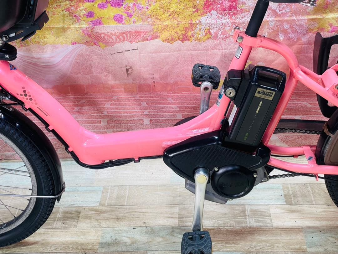 ZK3489 電動自転車 ブリヂストン アンジェリーノ 子供乗せ 20インチ
