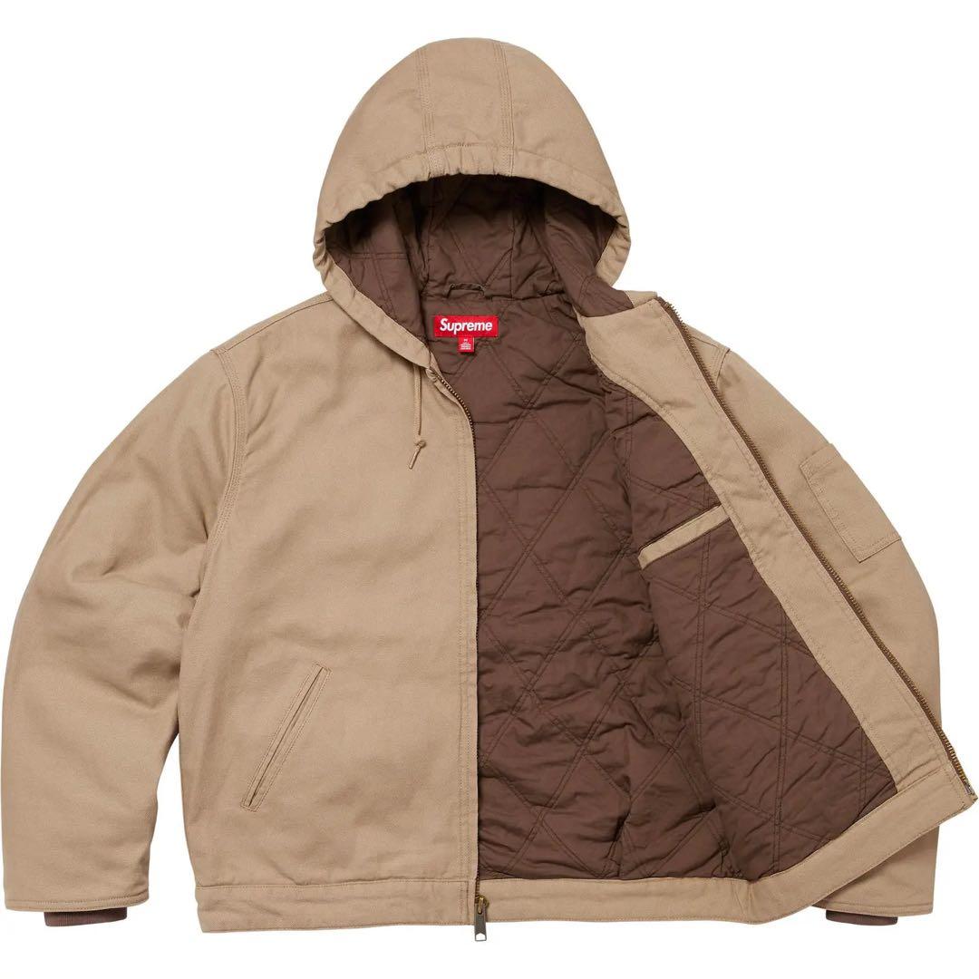 新品Supreme x Thrasher Hooded Work Jacket