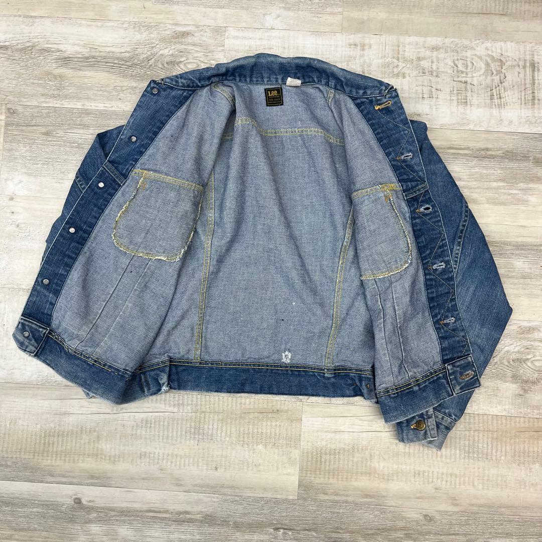 M*k様 古着 70-80年代 LEE リー デニムジャケット 153438 U