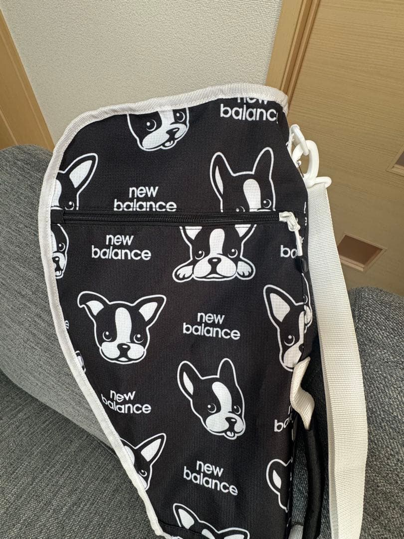 new balance ゴルフバッグ 犬の顔柄