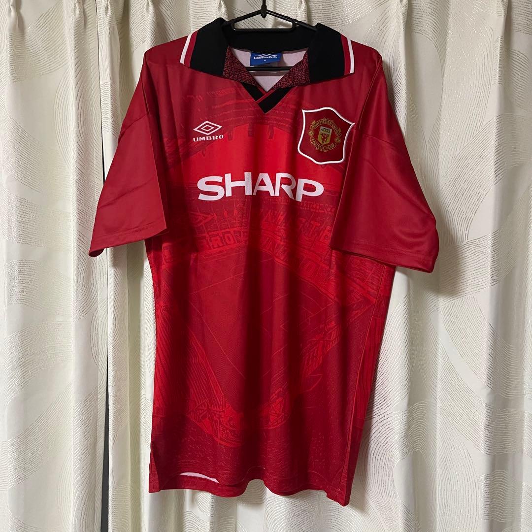 マンチェスターユナイテッド1994/96ギグスサッカーユニフォーム