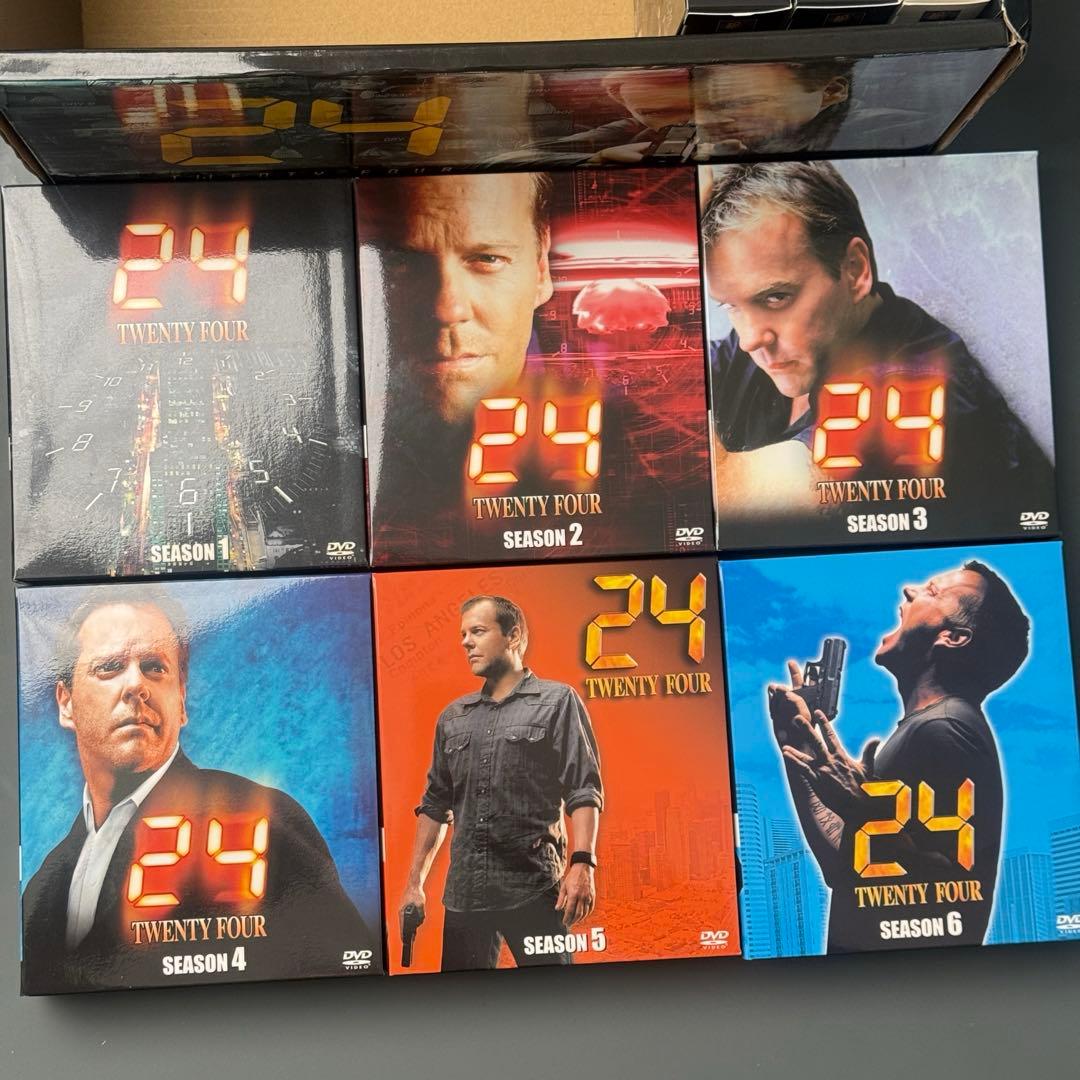 24 TWENTY FOUR シーズン１〜8 +αコンプリートDVD BOX