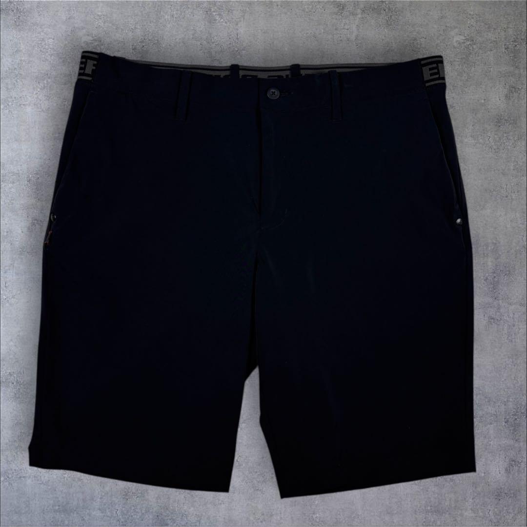 未使用級BRIEFING ブリーフィング ハーフパンツ 黒 24ss ストレッチ