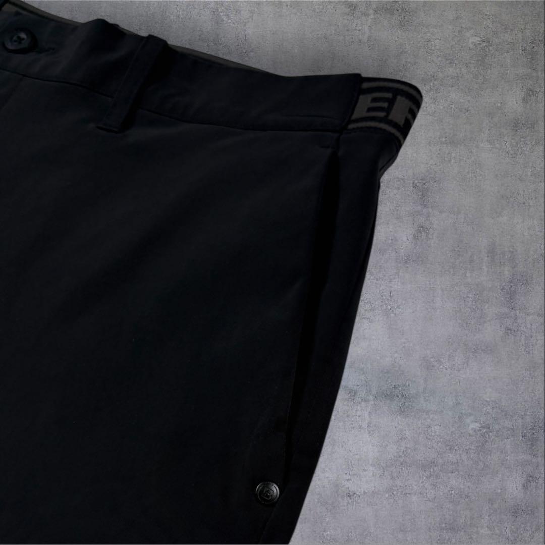 未使用級BRIEFING ブリーフィング ハーフパンツ 黒 24ss ストレッチ