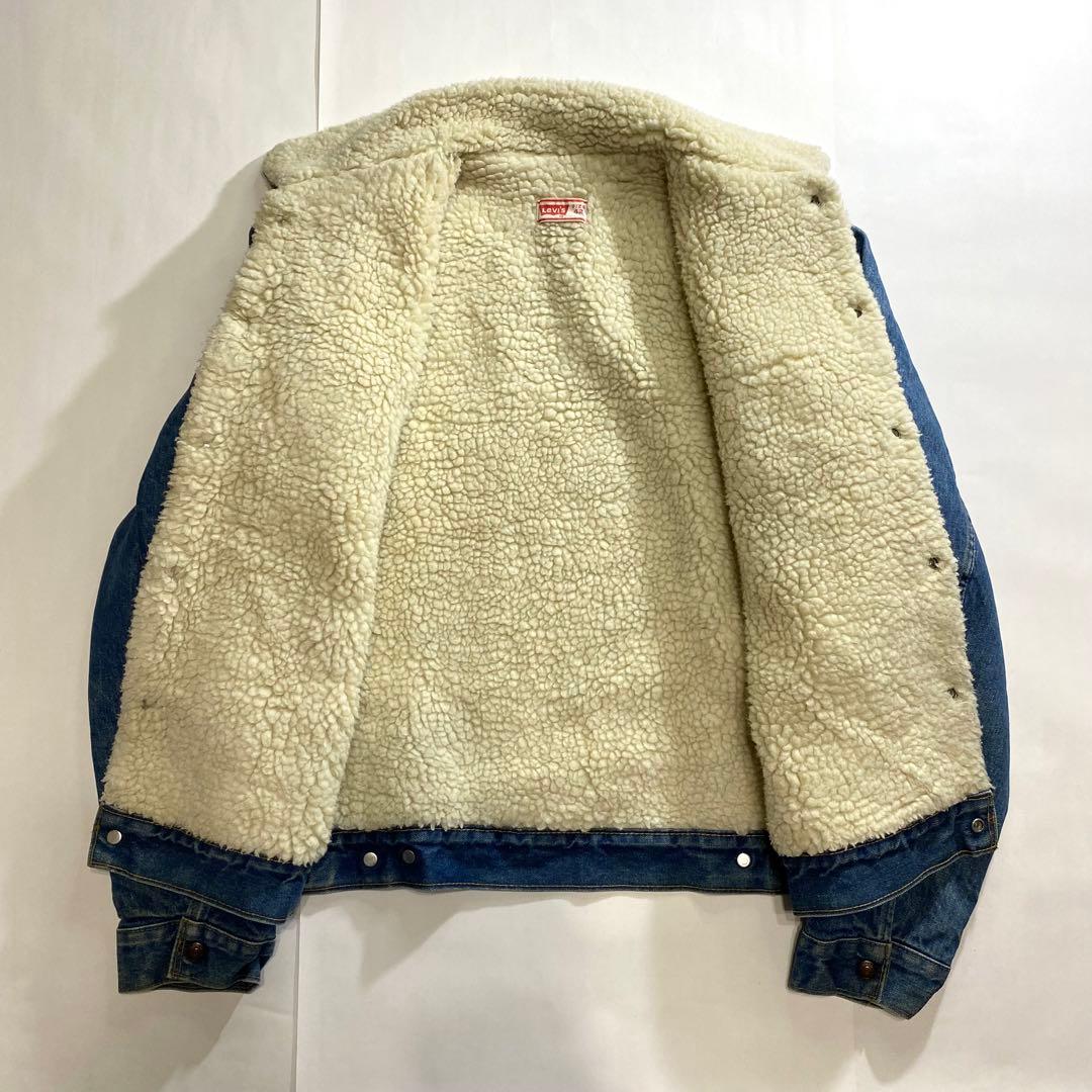 70s Levis リーバイス 70605 ボアデニムジャケット 42 常田大希