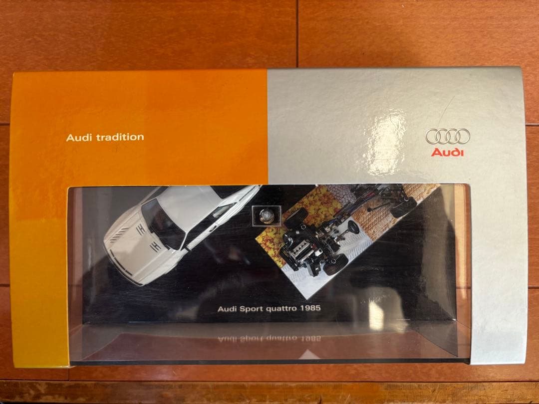 Audi Sport quattro 1985 ミニカー 1/43