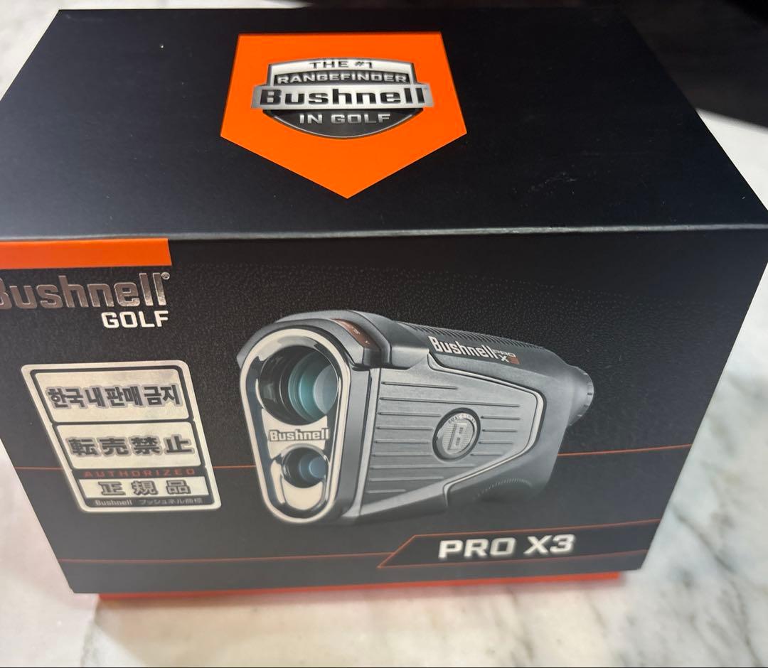 Bushnell Pro X3 ゴルフ用距離計 箱付き