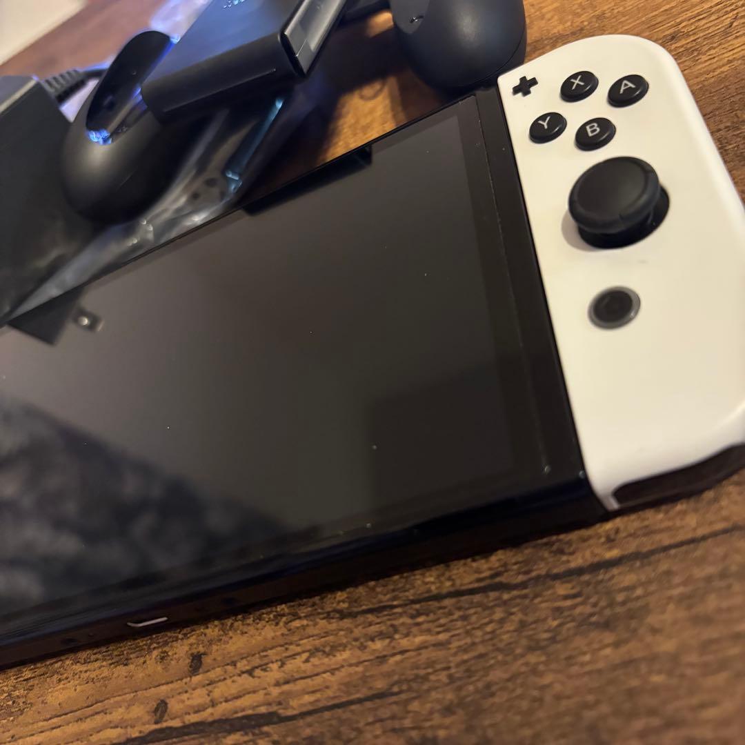 【美品】任天堂Switch 有機ELモデル ドッグ 充電器 コード等 まとめ売り