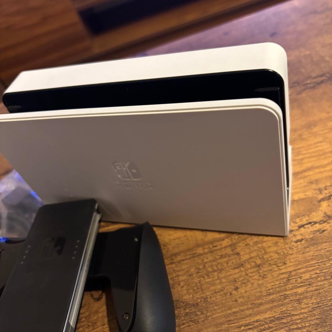 【美品】任天堂Switch 有機ELモデル ドッグ 充電器 コード等 まとめ売り