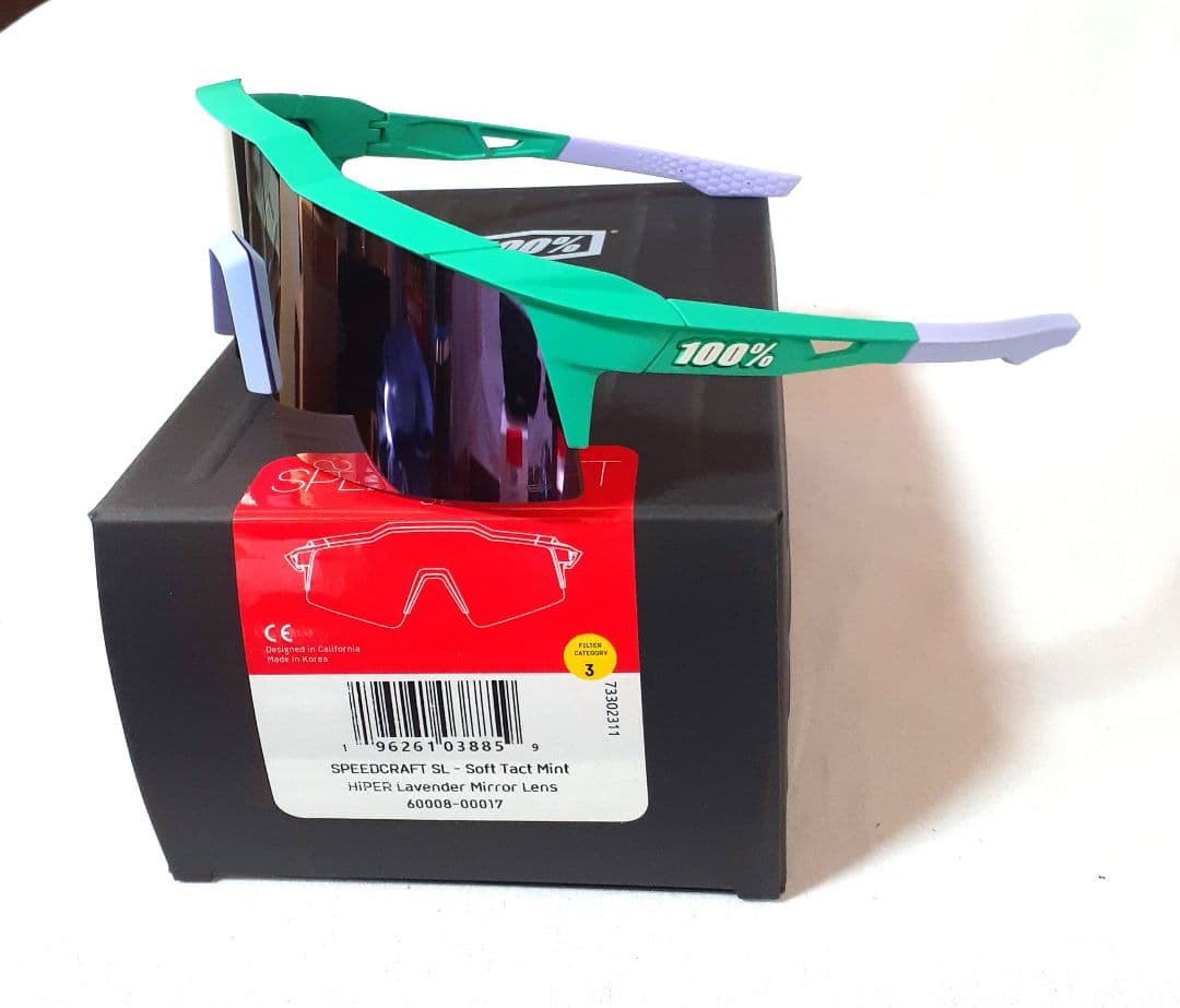 100% Speedcraft SL ラベンダー ワンハンドレッド