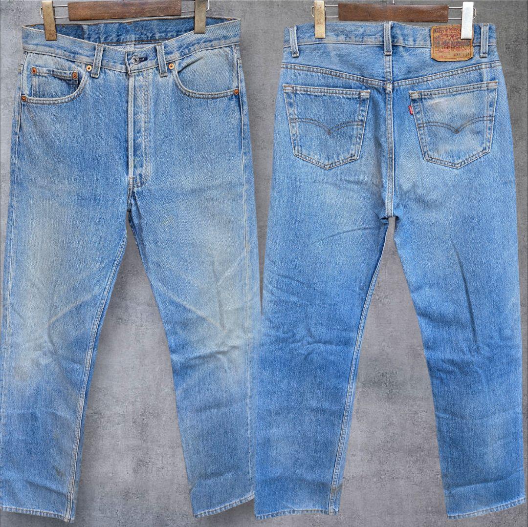 ​【極上】90s Levi's 501 USA製 W34 濃淡良落ち 552工場