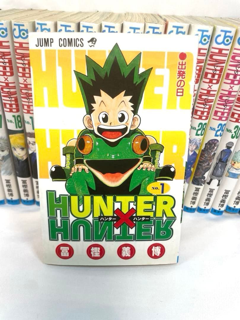 【全巻初版・特典付】HUNTER×HUNTER 全38巻 ＆ 公式ファンブック