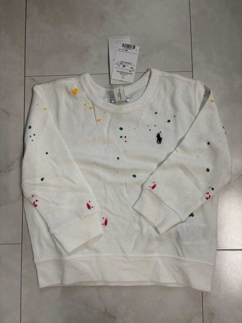 Polo Ralph Lauren 長袖、ペイントセットアップ
