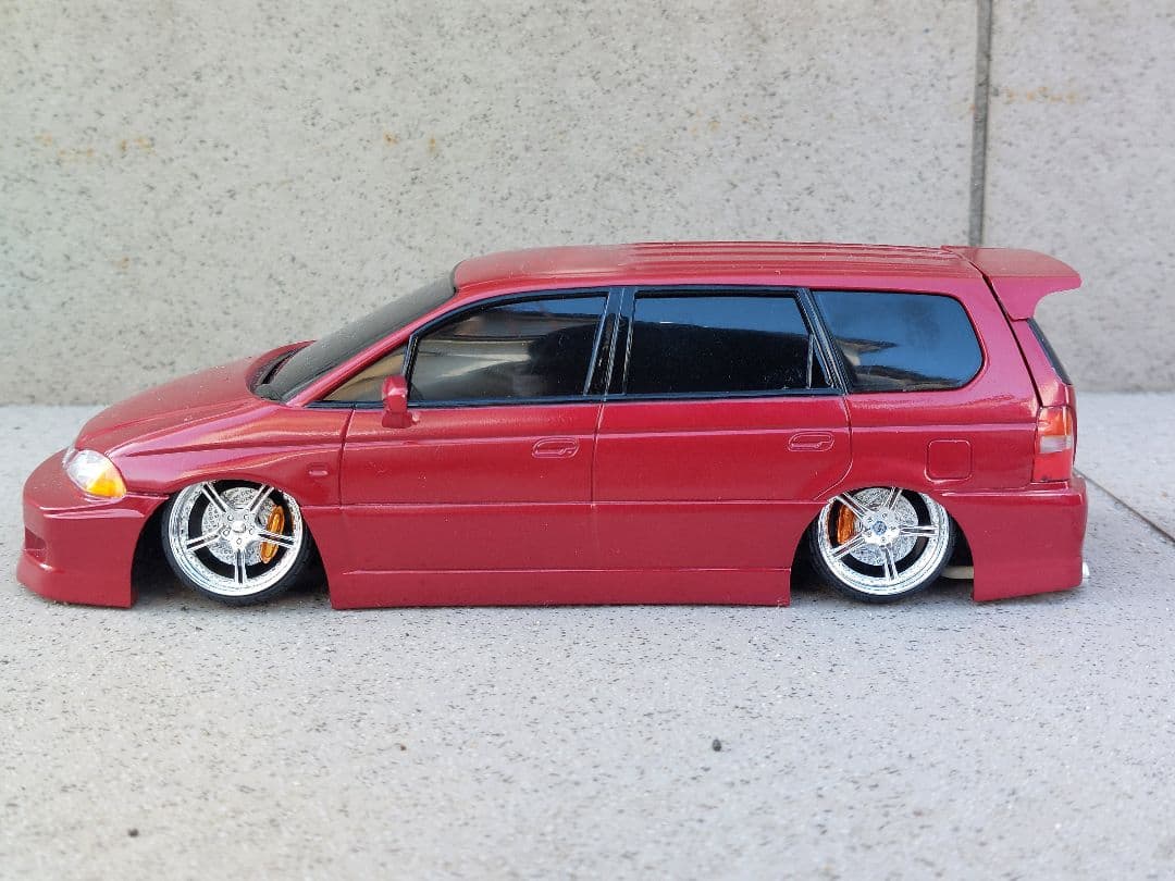 プラモ　ホイール　タイヤ　車　アオシマ　シャコタン