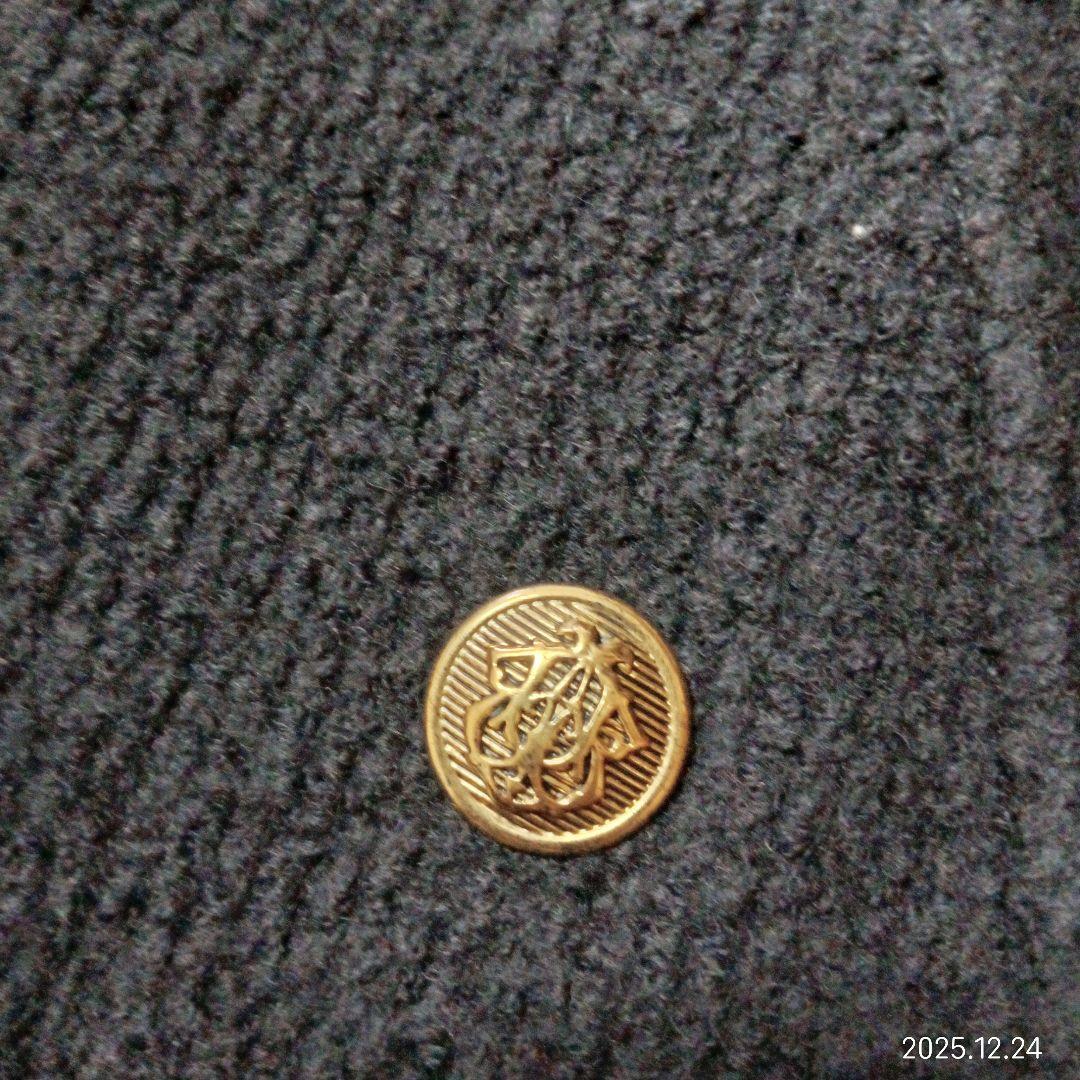 希少　ZARA　金ボタン　ケープ　マント　ポンチョ　コート　ナポレオン