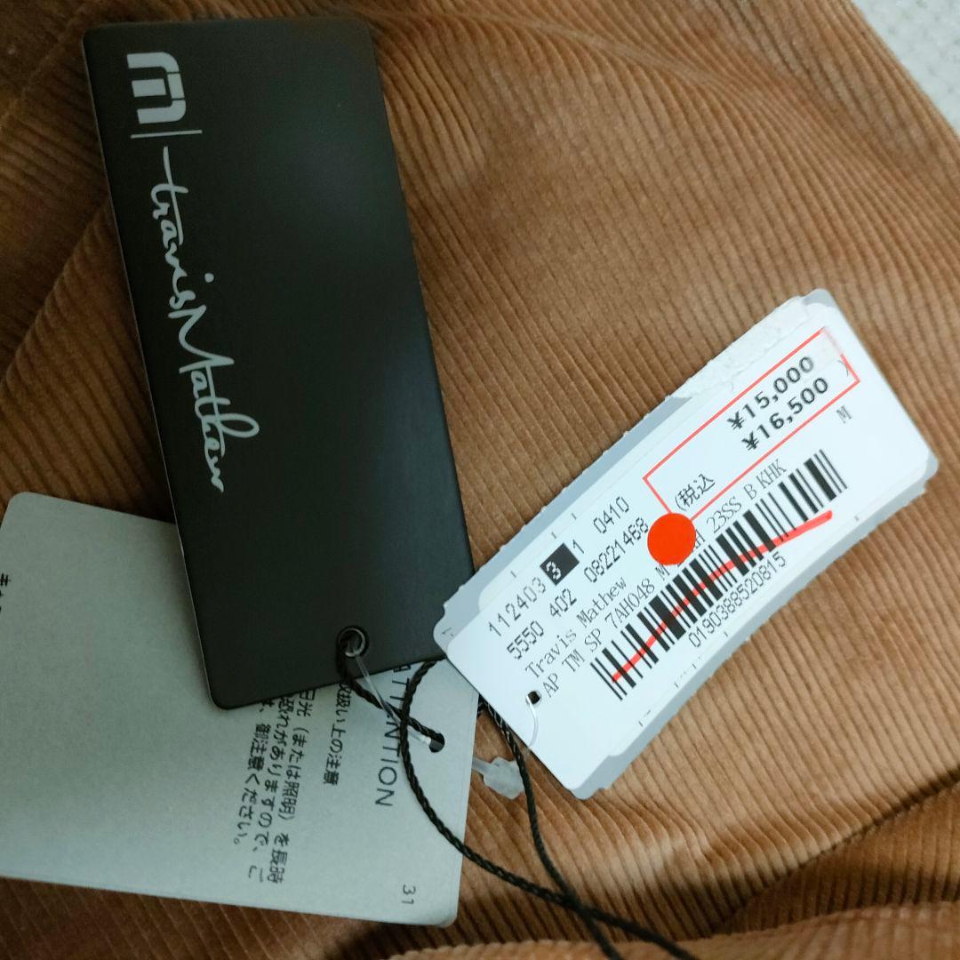 ​【新品タグ付】TravisMatthew 石川遼着用モデル ハーフパンツ M