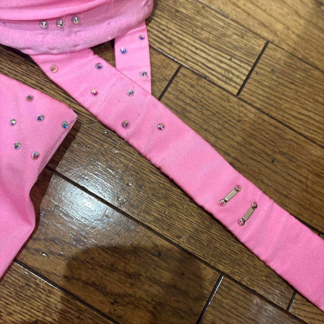 POLINAポリーナベリーダンス衣装ピンクセットアップ