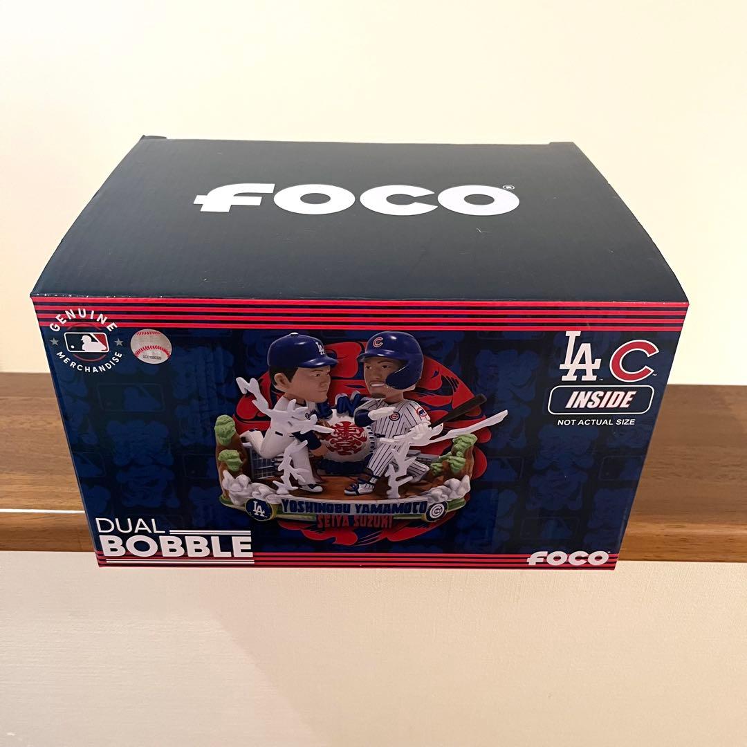 山本由伸　鈴木誠也　150個限定　ボブルヘッド 東京シリーズ　FOCO